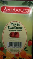 Purée de Framboise pasteurisée sucrée