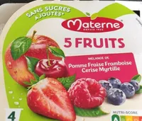 Mélange de 5 fruits rouges