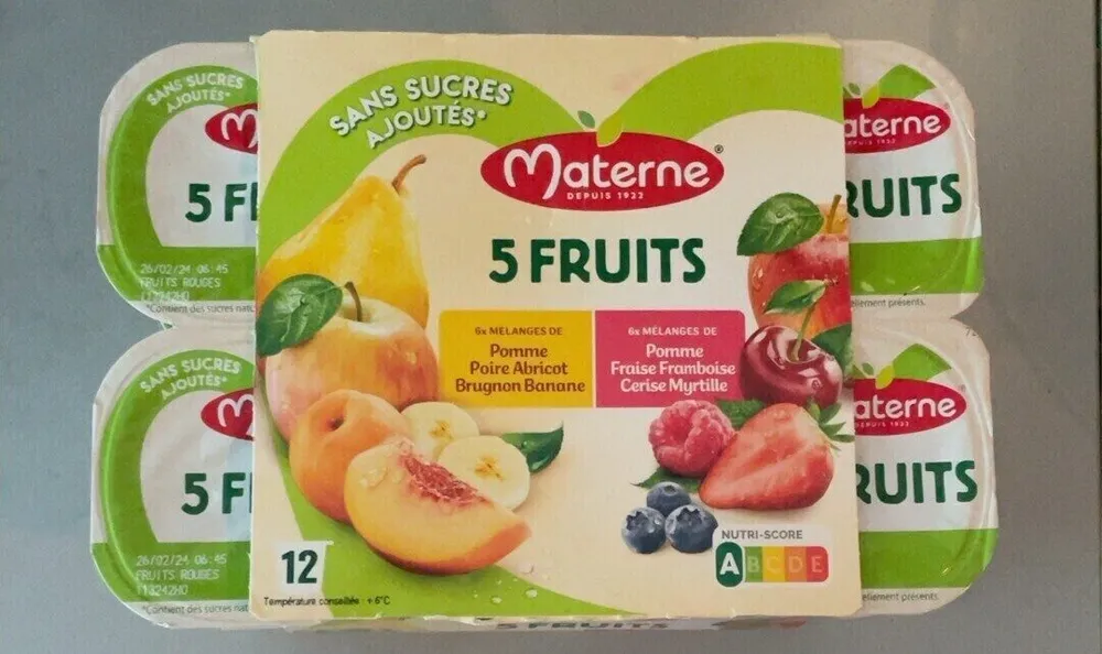 Materne 5 fruits