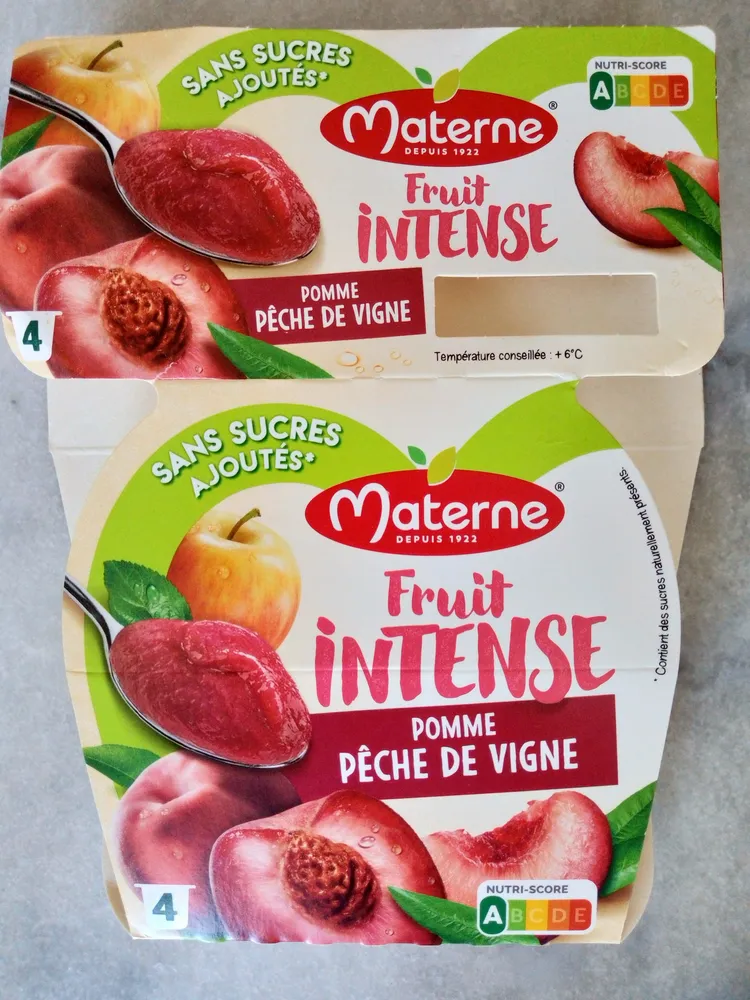 Fruit Intense Pomme Pêche de Vigne