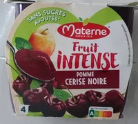 Fruit intense pomme cerise noire