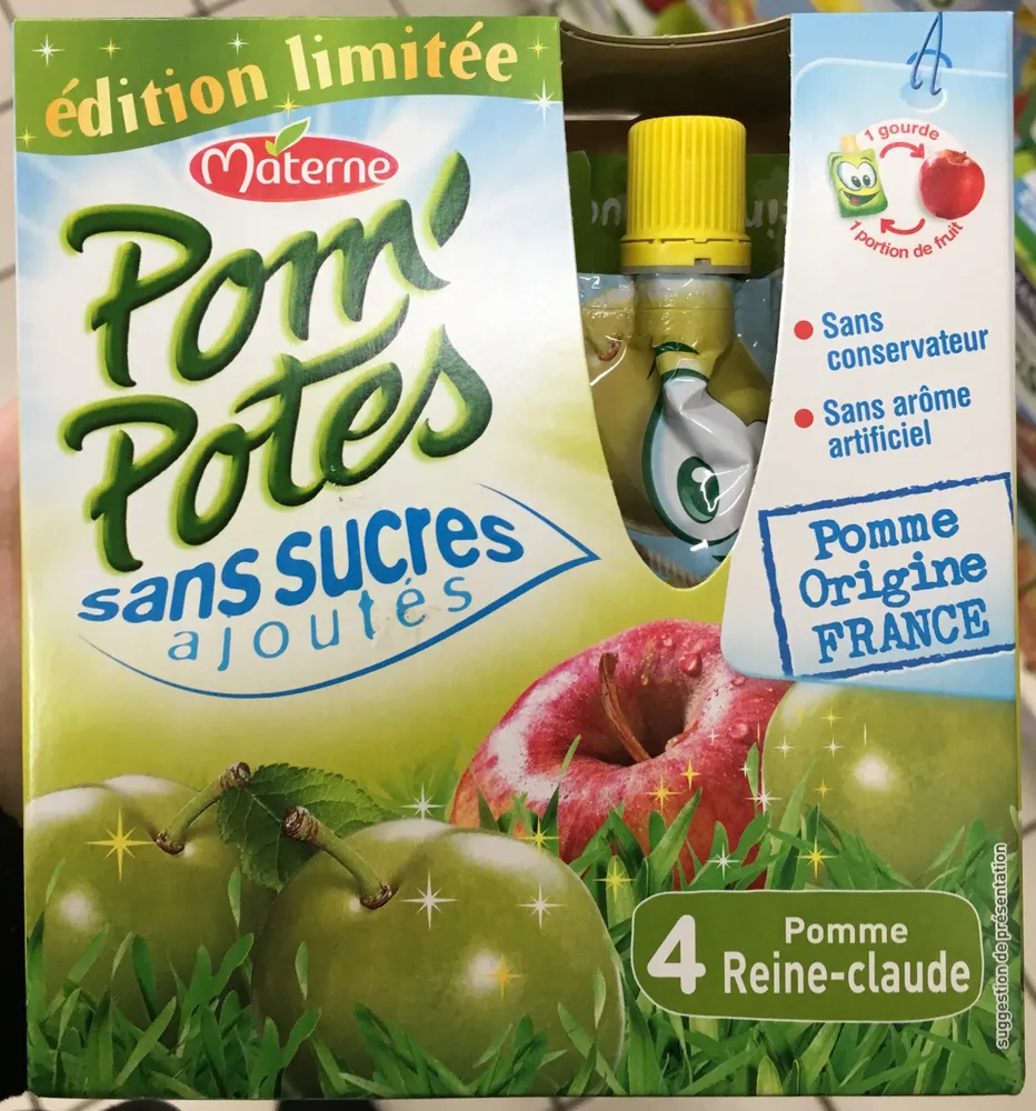 Pom'Potes Pomme Reine-Claude