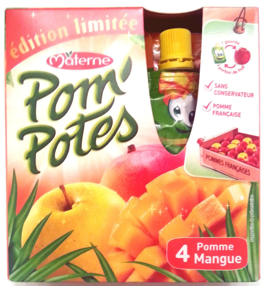 Pom' Potes - Pomme Mangue - édition limitée
