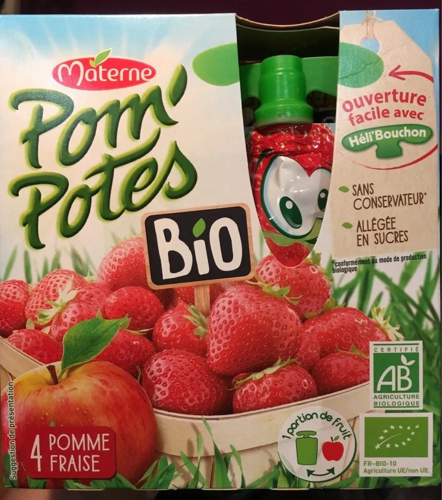 Pomme Fraise Bio