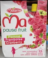 Ma Pause Fruit Pomme Framboise Cranberry
