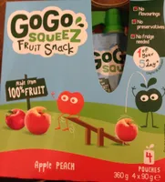 Gogo squeez fruit snack
