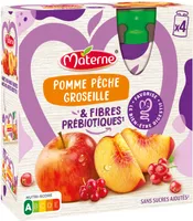 Popote pomme pêche groseille