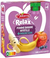 Relax Pomme Banane Myrtille + Magnésium