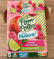 À LA FRAÎCHE! POMME FRAMBOISE & CITRON VERT