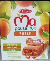 Ma pause fruit Barre pomme abricot poire