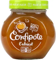 CONFIPOTE Confiture allégée en sucres Pot Abricot 350g