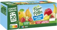 Compotes Gourdes Multivariétés sans sucres ajoutés