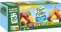 POM'POTES Compotes Gourdes Multivariétés Les Inédits 20x90g