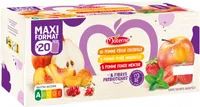 MATERNE Compotes Gourdes Prébiotiques Trivariétés 20x90g