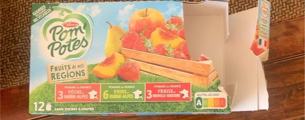 Pom’potes fruit de nos regions