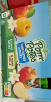 6 Pomme nature/6 Pomme vanille