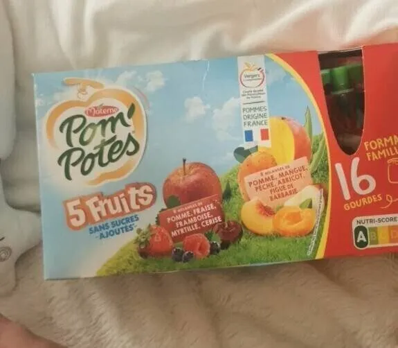 Pom'potes 5 fruits