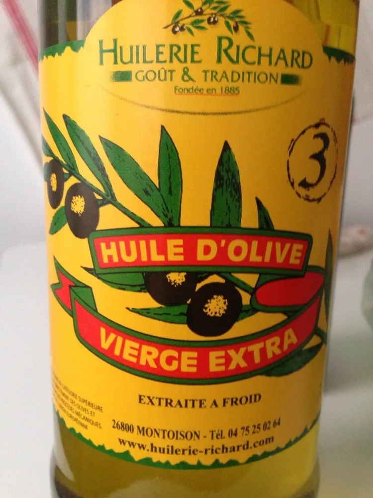 Huile d'olive vierge extra