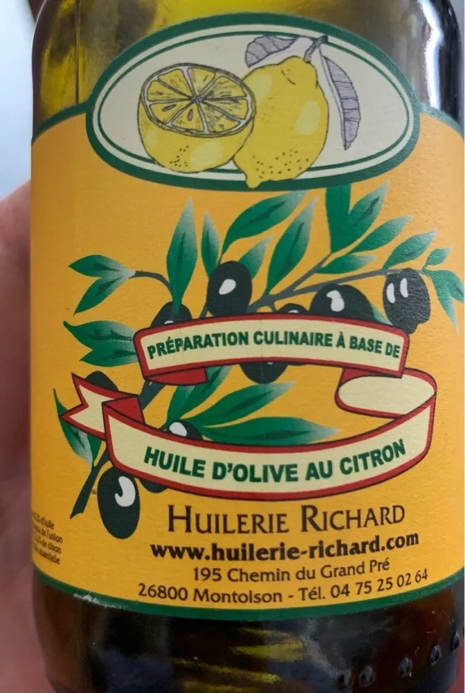 Huile d'olive su citron