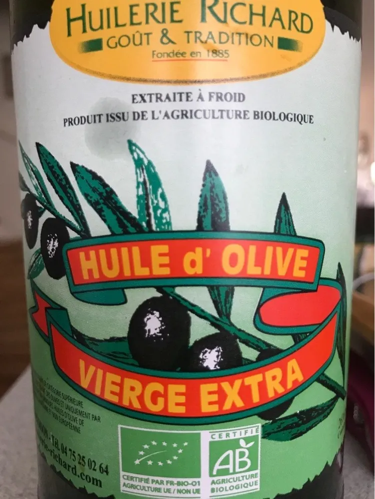 Huile d’olive vierge extra