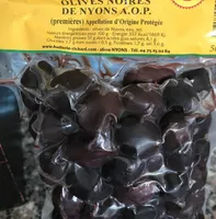 Olives noires de nyons AOP