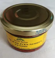 Pulpe d'olives noires à la tomate