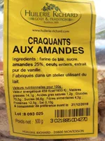 Craquants aux amandes