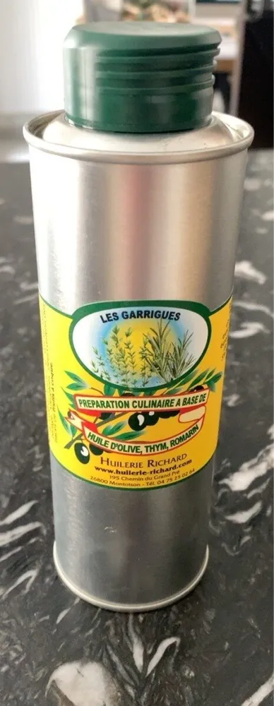 Huile d’olive, thym, romarin