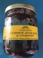 Confit d'olives au gingembre