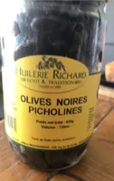 Olives noires picholines