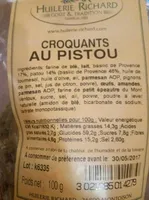 Croquant au pistou
