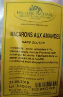 Macarons au amandes