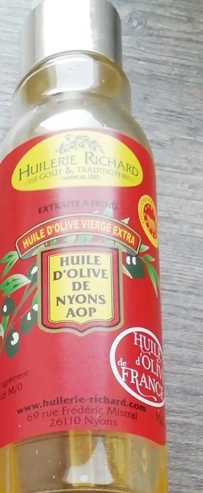 Huile d'olive de Nyons AOP