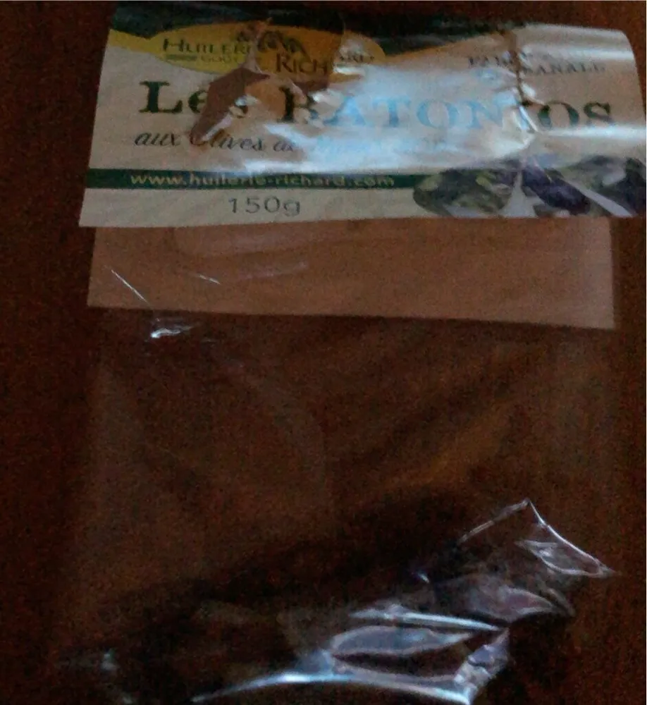 Batonios aux olives de Nyons
