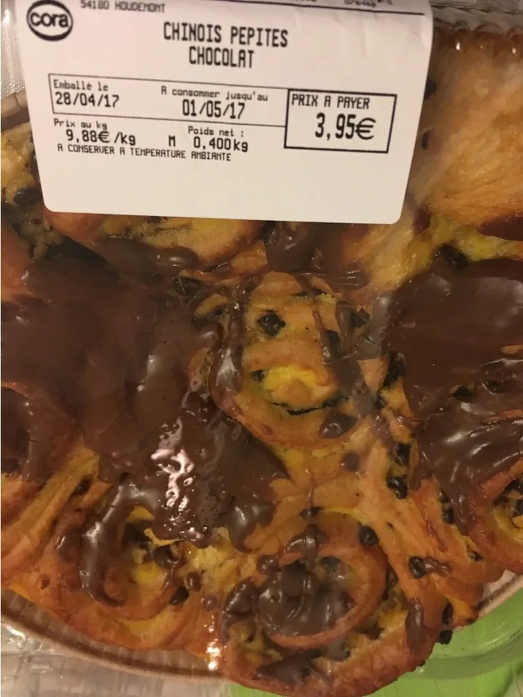 Chinois pepites de chocolat