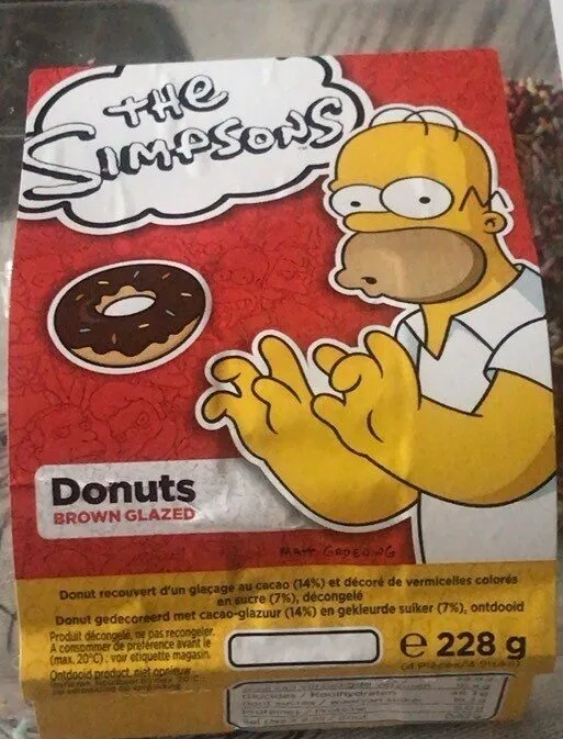Donuts brown glazed