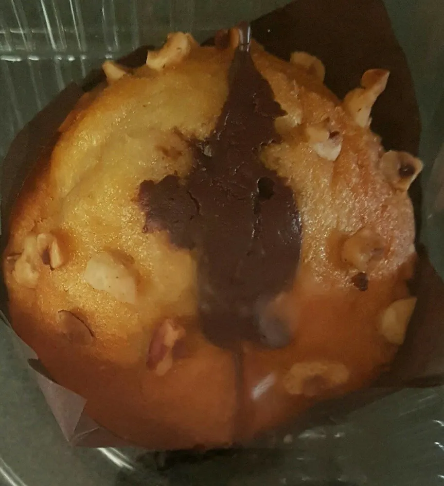 Muffin vanille cacao-noisettes