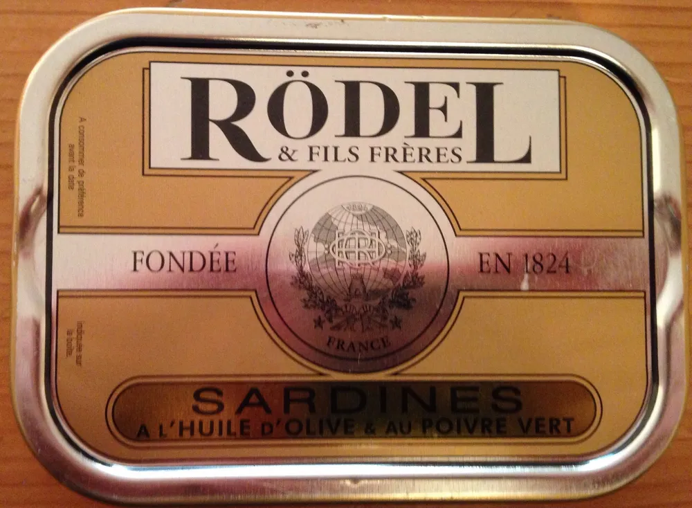 Sardines à L'huile D'olive Et Au Poivre Vert