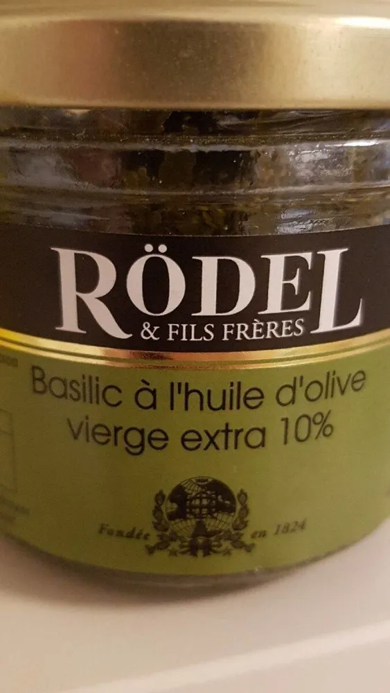 Basilic à l huile d'olive