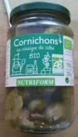 Cornichons au vinaigre de cidre Bio