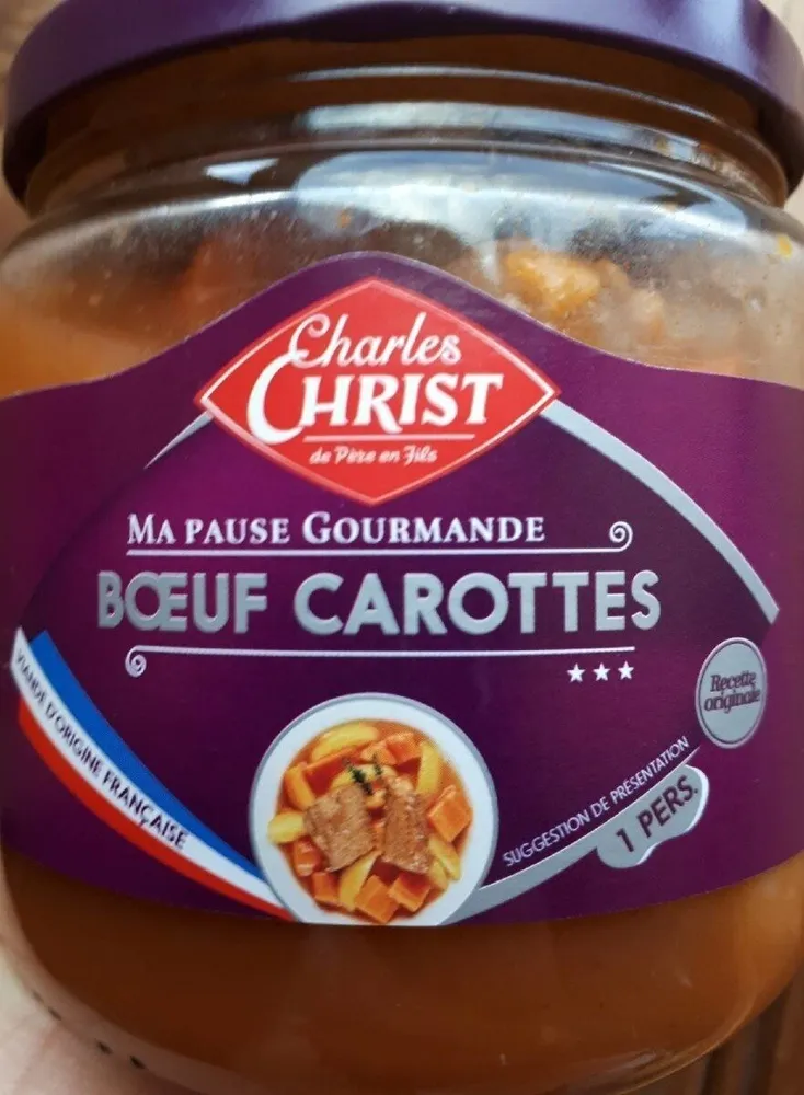 Boeuf carotte Charles christ
