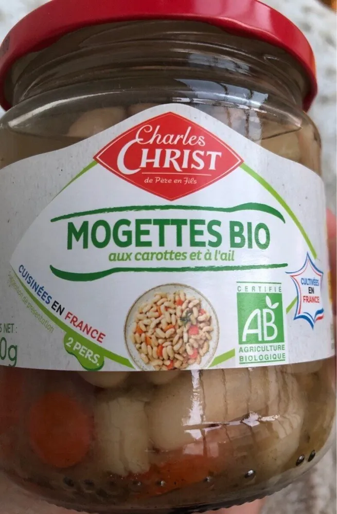 Mogettes bio aux carottes et à l'ail