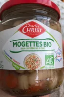 Mogettes bio aux carottes et à l'ail