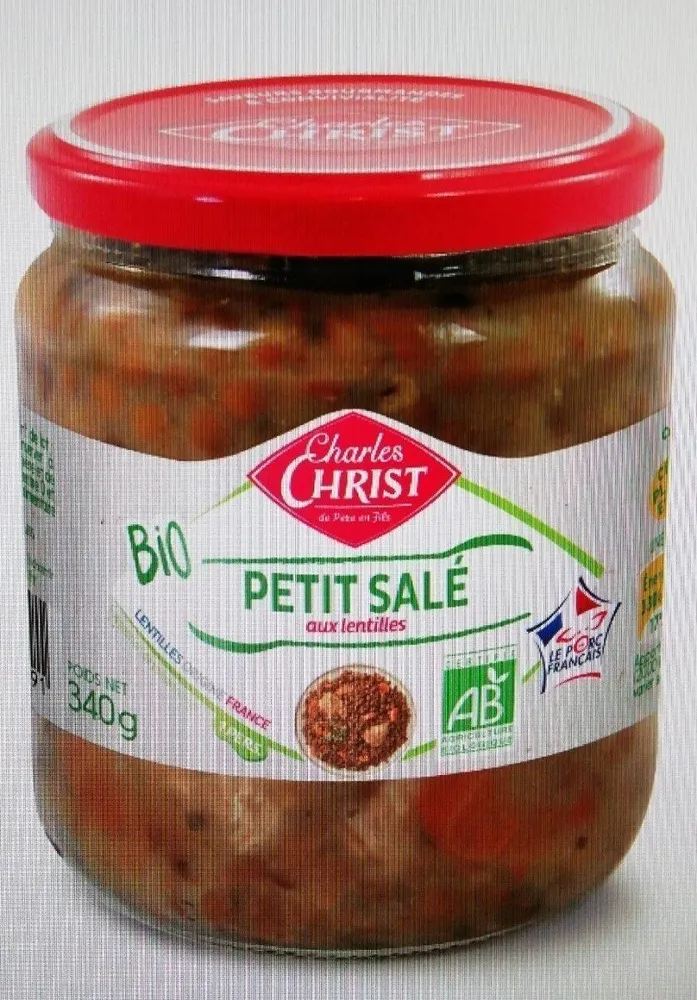 Petit salé aux lentilles BIO