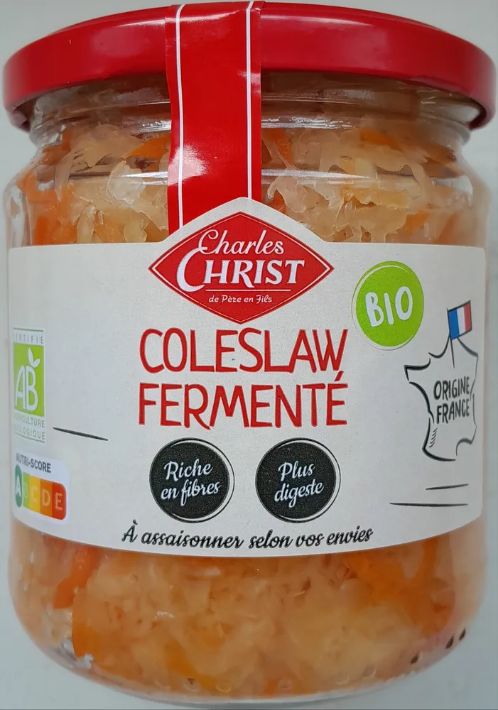 Coleslaw fermenté