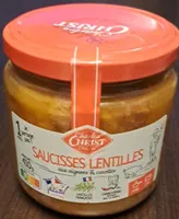 Saucisses lentilles