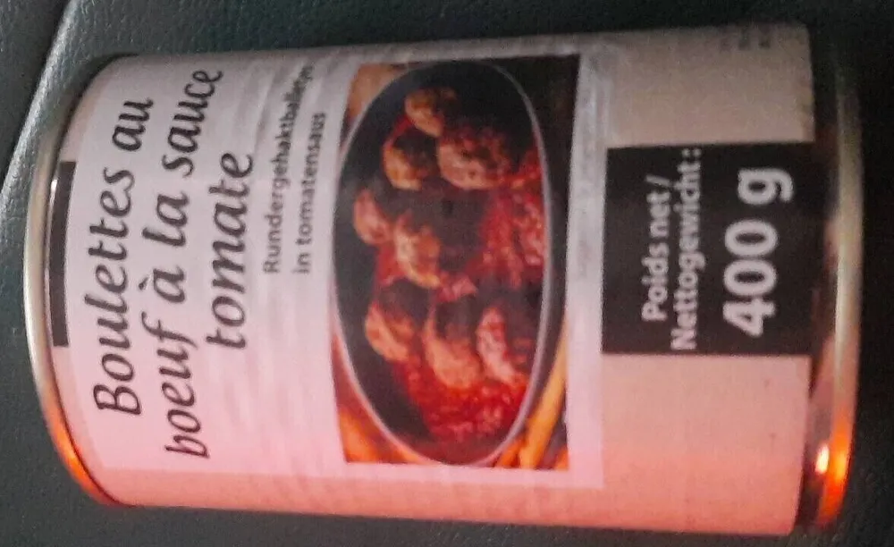 BOULETTES AU BOEUF A LA SAUCE TOMATE