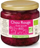 Chou rouge lacto-fermenté BIO Nutriform