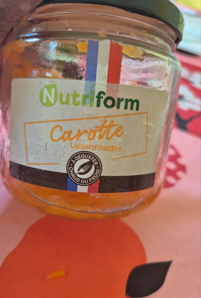 carottes lactofermentées