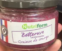 Betterave lactofermentée graines de courges